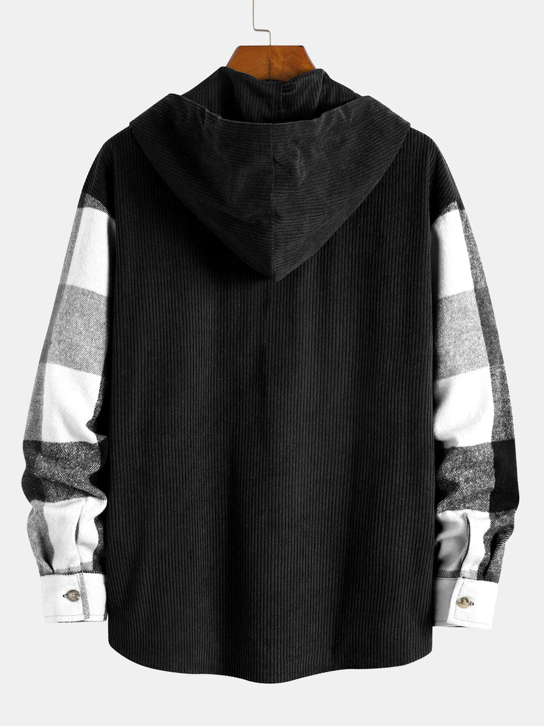 Harvey™ | Relax Fit Flannel Plaid Hooded Shirt
