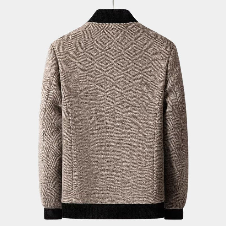 Harrison™ | Classic Wool-Blend Bomber Jacket