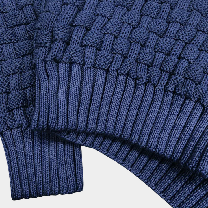 Elliot™ | Woven Knit Sweater