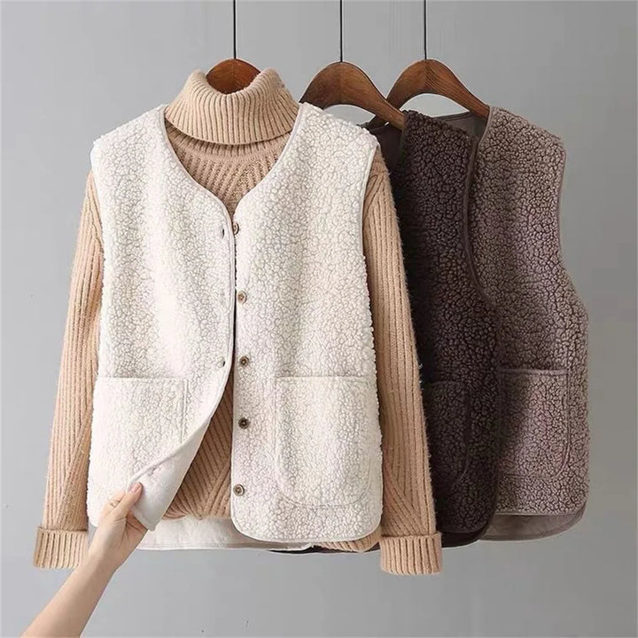 Harper™ | Cozy Sherpa Vest