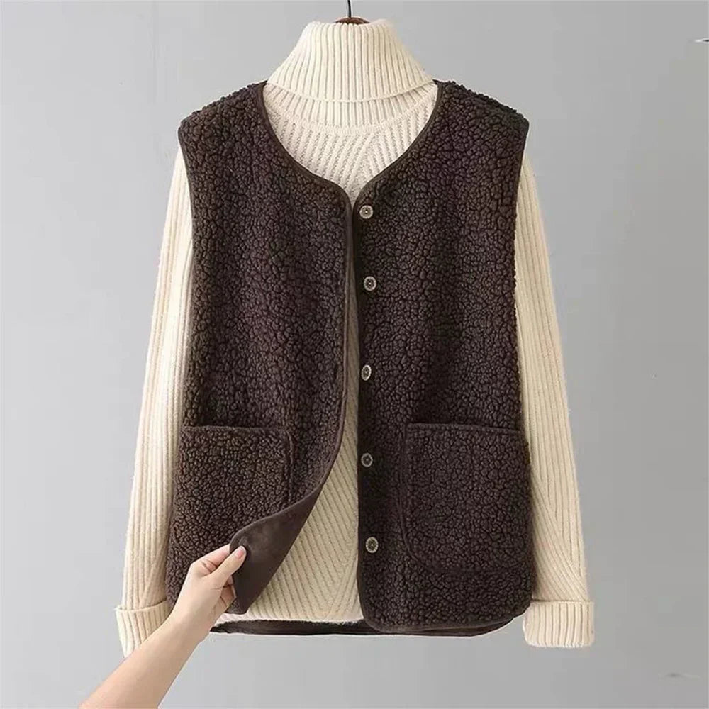 Harper™ | Cozy Sherpa Vest