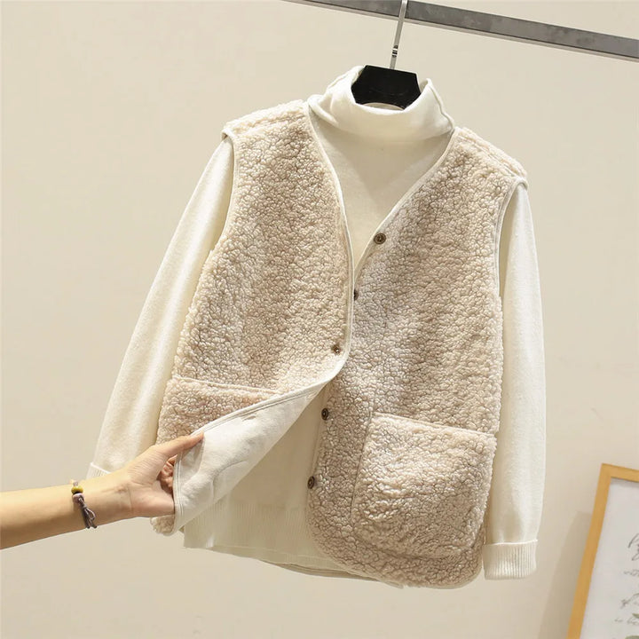 Harper™ | Cozy Sherpa Vest