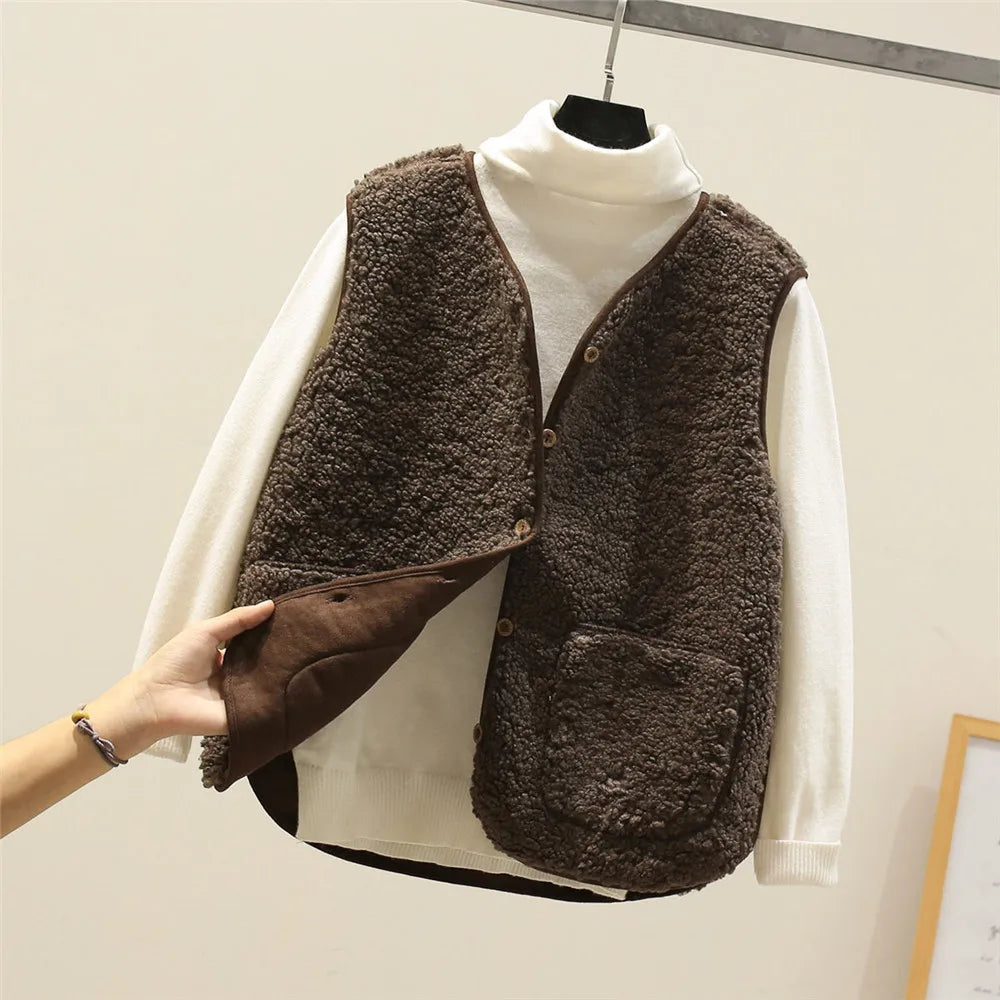 Aggie™ | Cozy Sherpa Vest