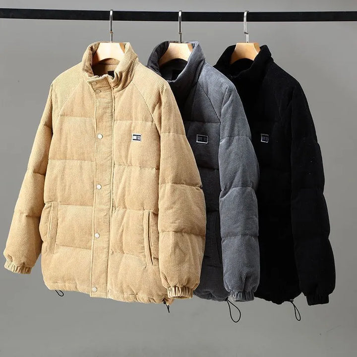 Miles™ | Cozy Corduroy Puffer Jacket