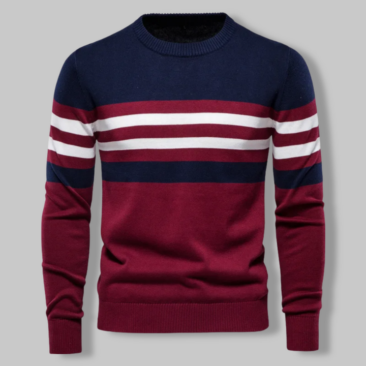 Oliver™ | Classic Striped Crewneck Sweater
