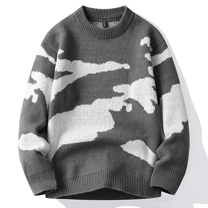 Bayard™ | Modern Camouflage Knit Sweater