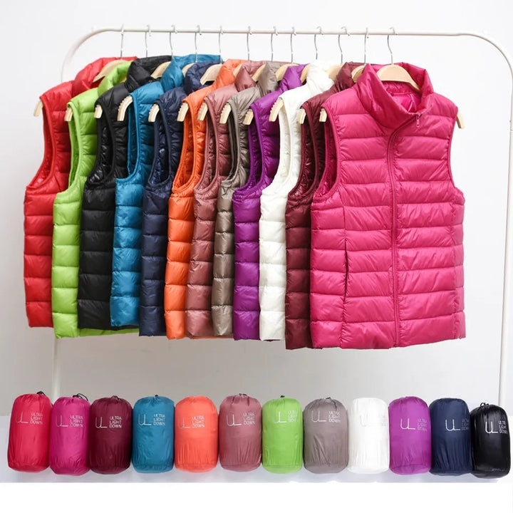 Jessie™ | Ultra-Lightweight Packable Down Vest