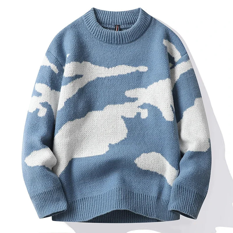 Bayard™ | Modern Camouflage Knit Sweater