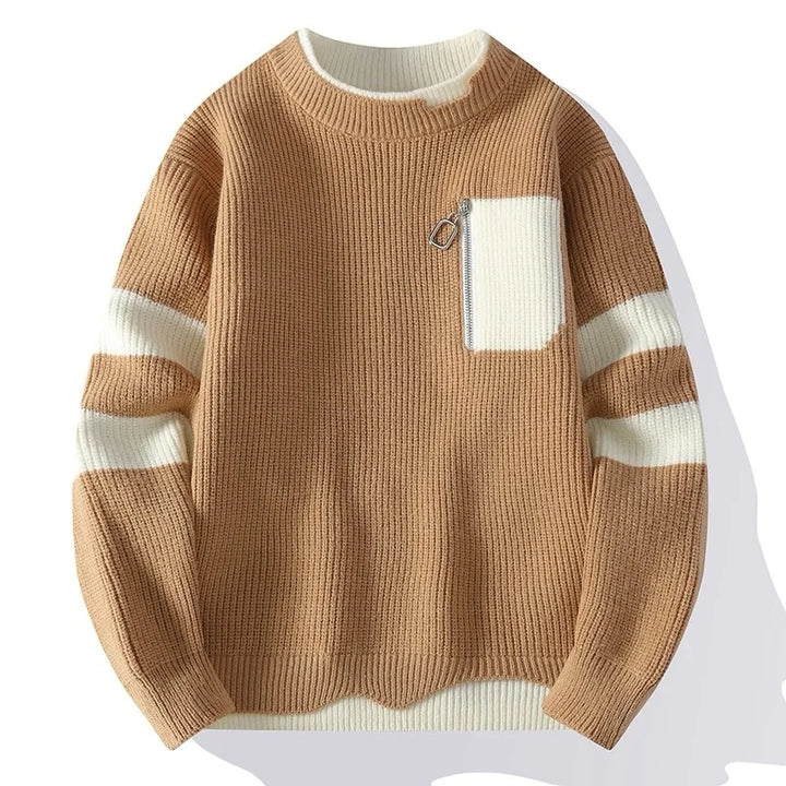 August™ | Modern Stripe Knit Sweater