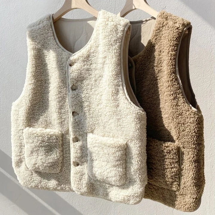 Reversible CozyVest™ | Quilted & Sherpa Vest