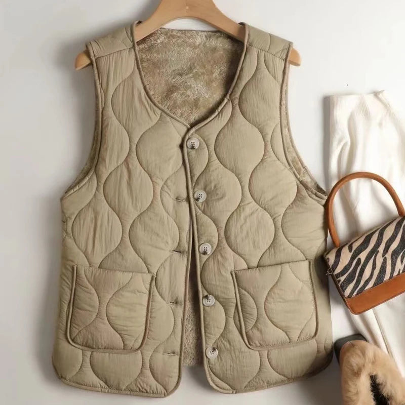 Reversible CozyVest™ | Quilted & Sherpa Vest