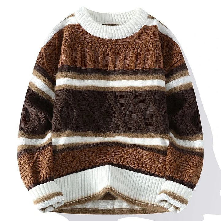 Corey™ | Classic Cable Knit Sweater