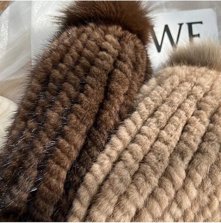 Daena™ | Luxe Pom-Pom Winter Hat