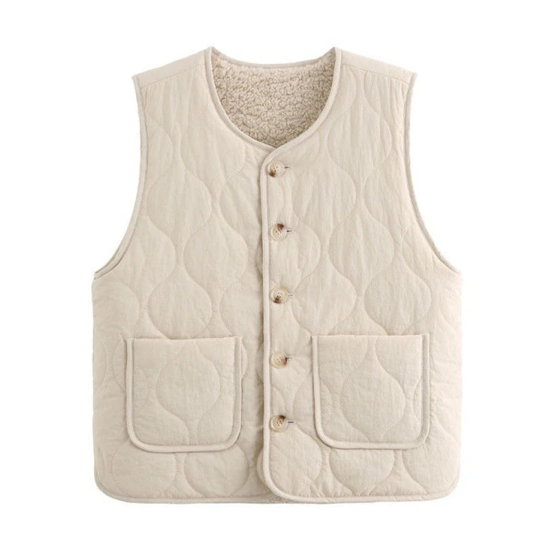 Reversible CozyVest™ | Quilted & Sherpa Vest