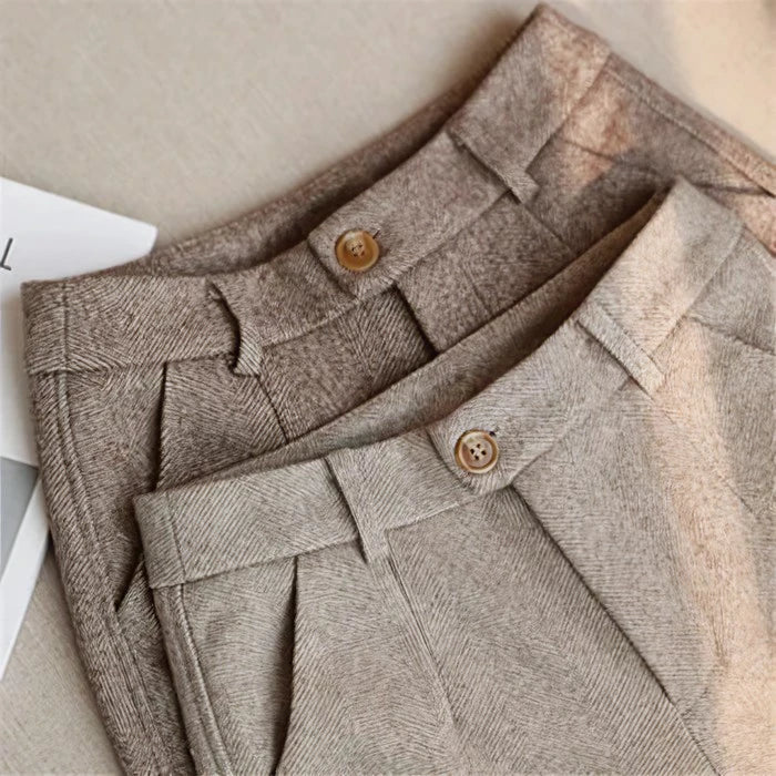 Ivy™ | High-Waist Tapered Trousers