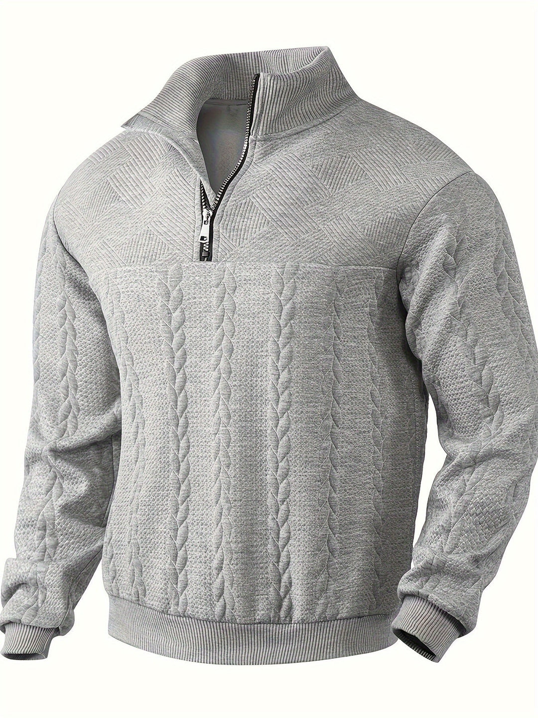 Caleb™ | Luxe Knit Quarter-Zip Sweater