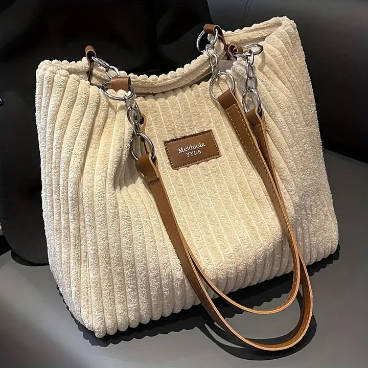 Iris™ | Chic Corduroy Shoulder Bag
