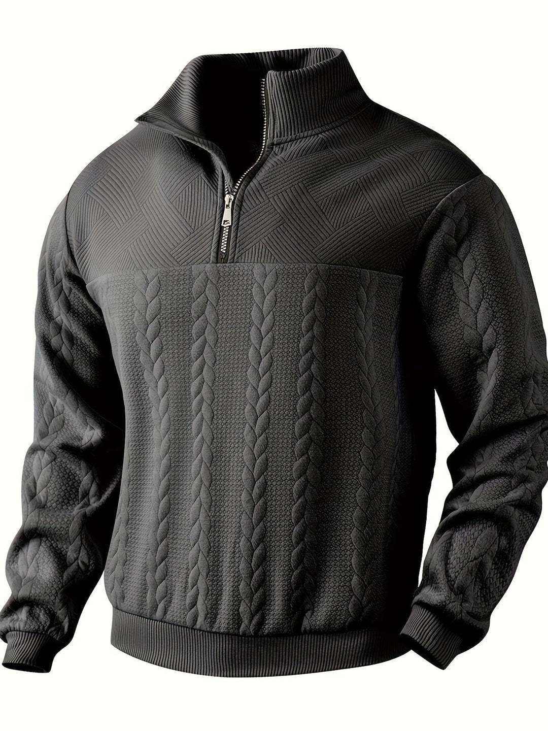 Caleb™ | Luxe Knit Quarter-Zip Sweater
