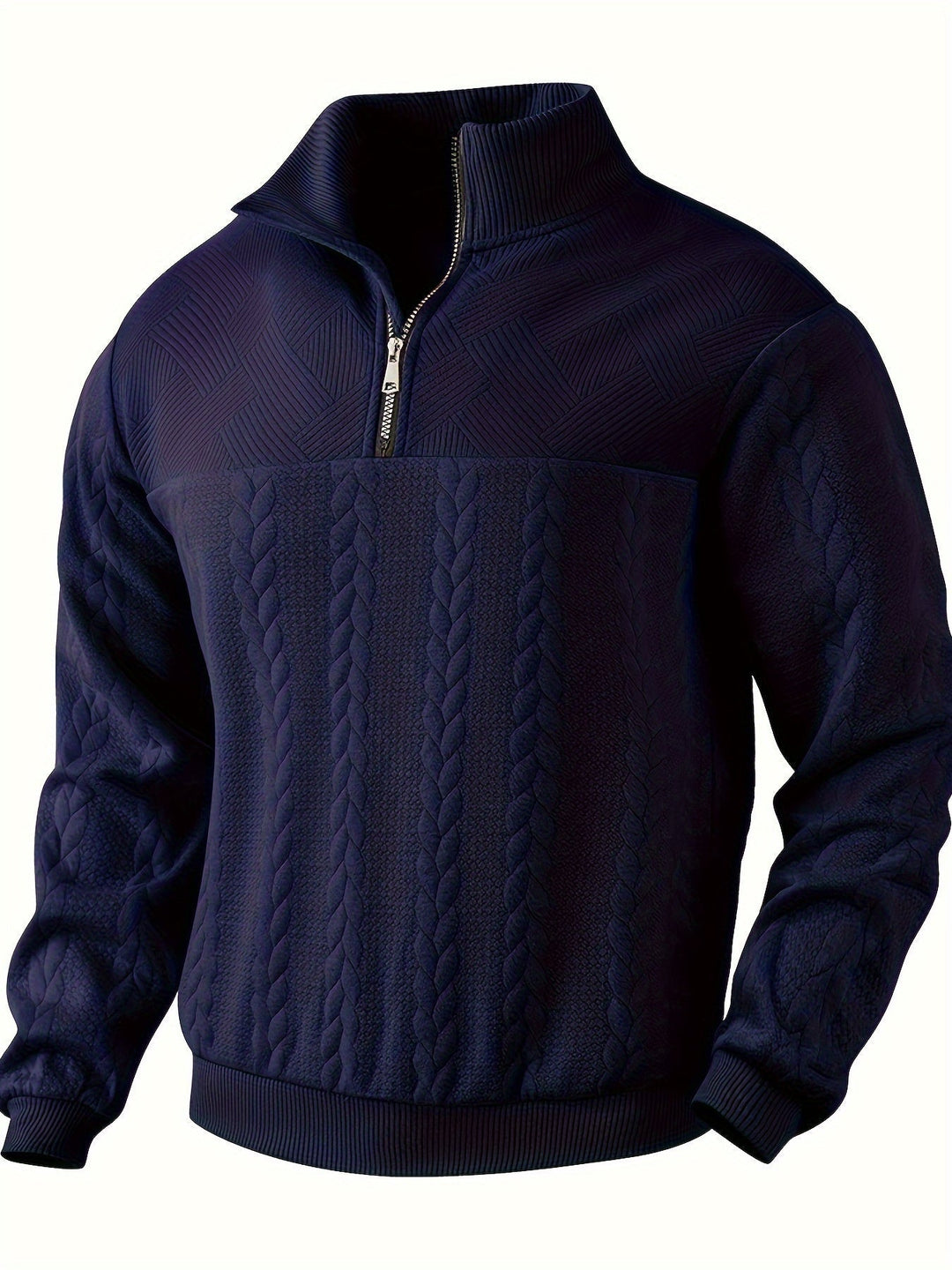 Caleb™ | Luxe Knit Quarter-Zip Sweater