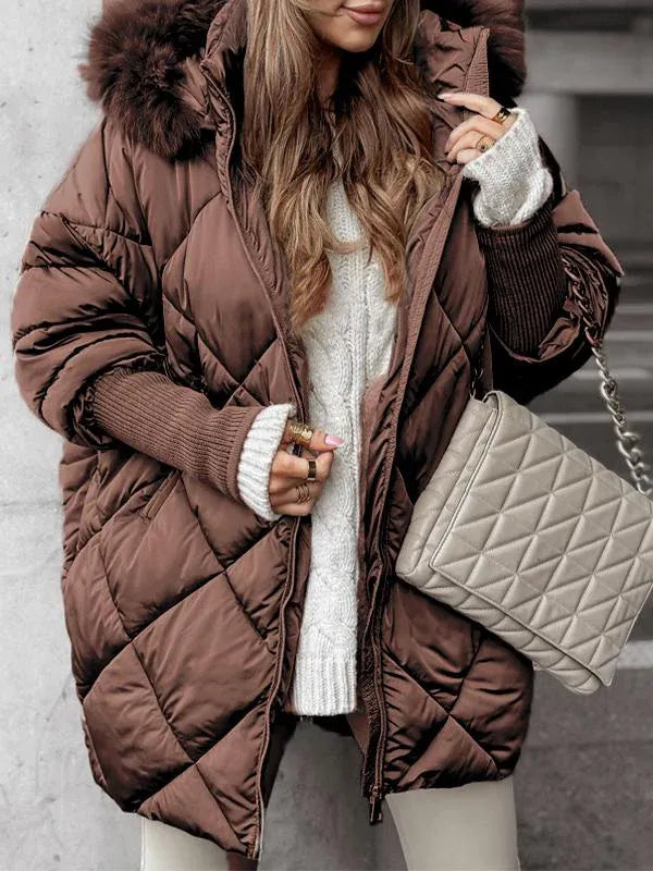 Fiona™ | Luxe Quilted Winter Parka